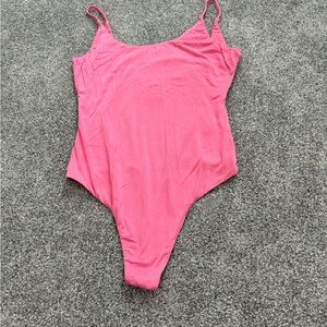 Lovers and friends pink bodysuit